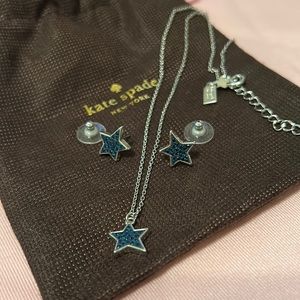 EUC Kate Spade Star Earring/Necklace Set